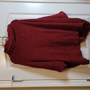 Super soft cowlneck sweater size M/L